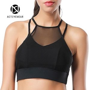 NS Activewear Double Tap Cross-Back Yoga Mesh Bra